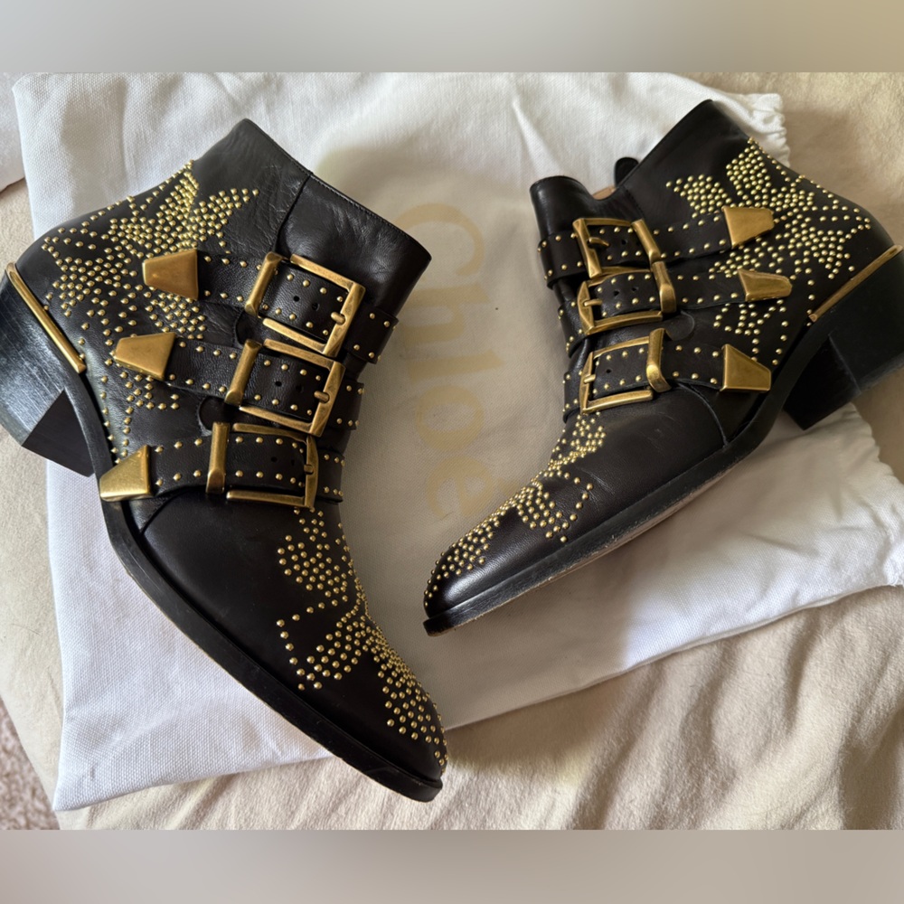 Black Gold Chloe Susanna Ankle Boots